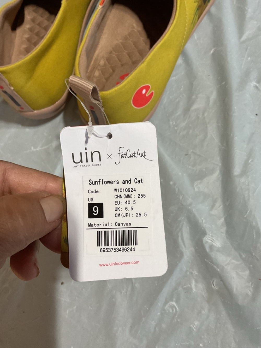Women’s Fat Cat & Sunflower UIN Toledo Slip-On Shoes sz 9 (40.5) NWT❣️ - Picture 3 of 5